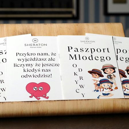 Sheraton Poznan Hotel Ngoại thất bức ảnh Passport of a Young Citizen